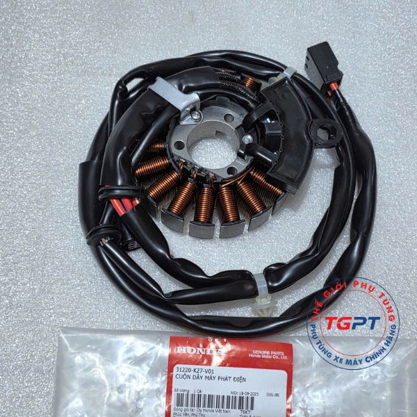 Cuộn dây máy phát điện, cuộn lửa Air Blade 125 (2013-2015) - 31220-K27-V01