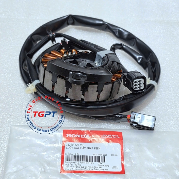 Cuộn dây máy phát điện, cuộn lửa Air Blade 125 (2013-2015) - 31220-K27-V01