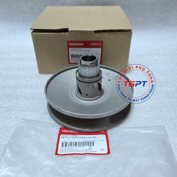 Bộ má Puly tĩnh động, Buly nồi Air Blade 125 (2013-2015), Lead 125 2Val, SH mode (2014-2017) - 23205-K27-V00/ 23224-K27