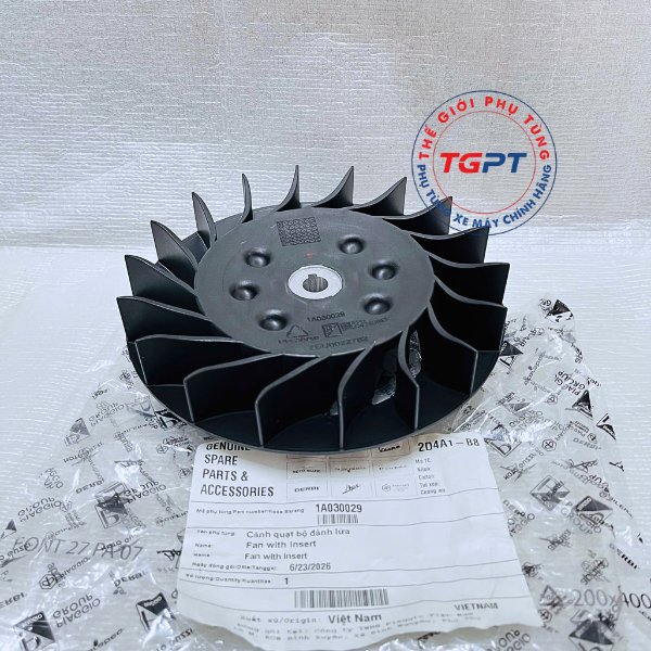 Cánh quạt bộ đánh lửa, quạt gió vô lăng Vespa 3V - 1A030029