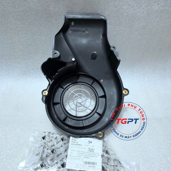 Nắp che quạt động cơ bằng nhựa, Chụp quạt gió Vespa 3V - 1A019814