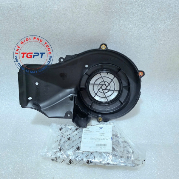 Nắp che quạt động cơ bằng nhựa, Chụp quạt gió Vespa 3V - 1A019814