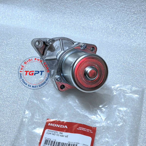 Cụm mô tơ đề, Củ đề Wave RS 100, Alpha, ZX, Dream 100 - 31210-KTL-780