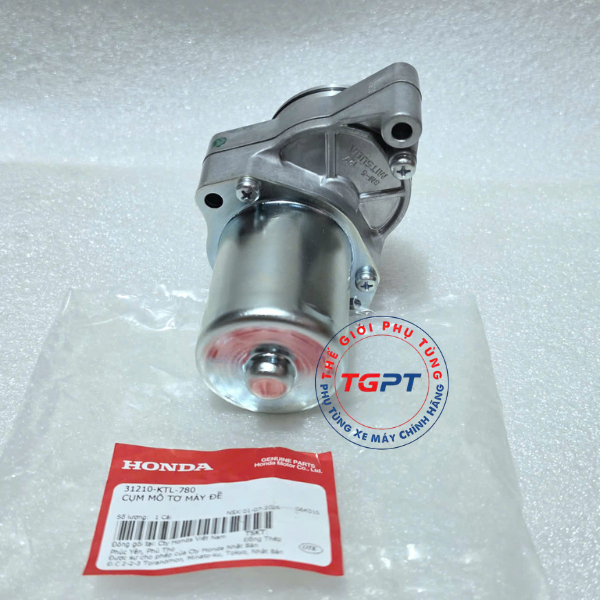 Cụm mô tơ đề, Củ đề Wave RS 100, Alpha, ZX, Dream 100 - 31210-KTL-780
