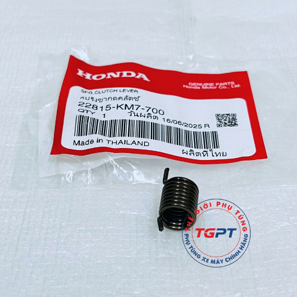 Lò xo cần nâng ly hợp, Lò xo cần cắt côn Winner 150, Winner X, Winner R, Sonic 150, CBR 150 - 22815-KM7-700