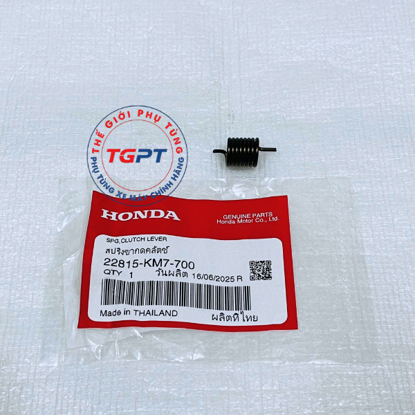 Lò xo cần nâng ly hợp, Lò xo cần cắt côn Winner 150, Winner X, Winner R, Sonic 150, CBR 150 - 22815-KM7-700
