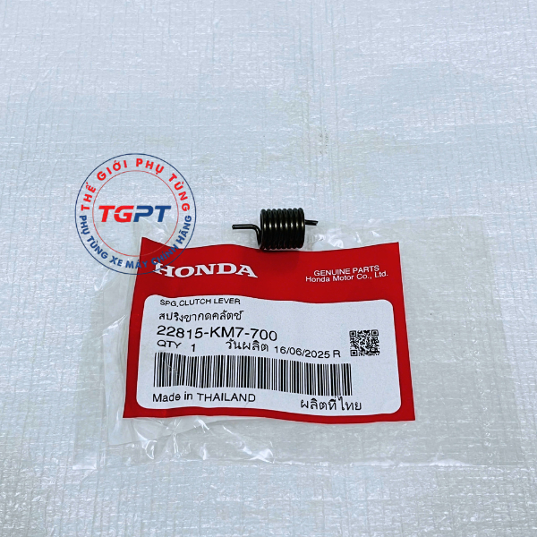Lò xo cần nâng ly hợp, Lò xo cần cắt côn Winner 150, Winner X, Winner R, Sonic 150, CBR 150 - 22815-KM7-700