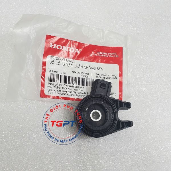 Bộ công tắc chân chống bên, Công tắc đá chống tắc máy Vario 160, SH 2020+, Lead 4Val, Air Balde 2022+, SH Mode 2020 4Val /35700-K1A-N01