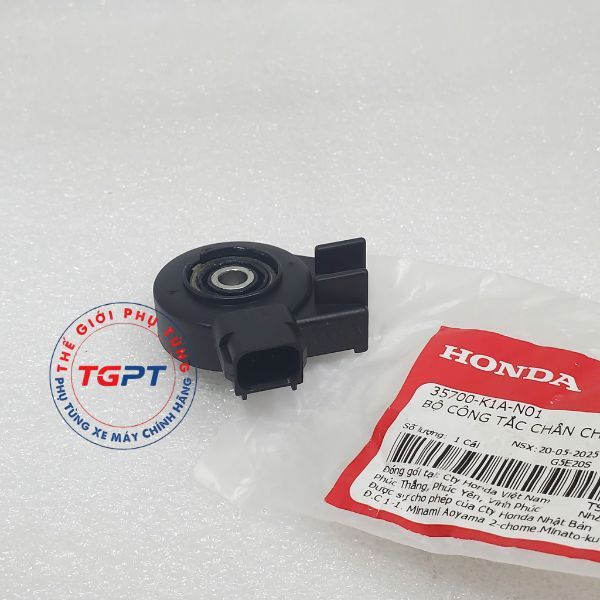 Bộ công tắc chân chống bên, Công tắc đá chống tắc máy Vario 160, SH 2020+, Lead 4Val, Air Balde 2022+, SH Mode 2020 4Val /35700-K1A-N01