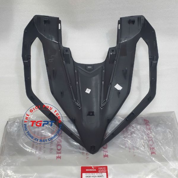 Mặt nạ trước, Nạ lớn Vario 125 2023+ đen mờ /64301-K2V-N30ZL