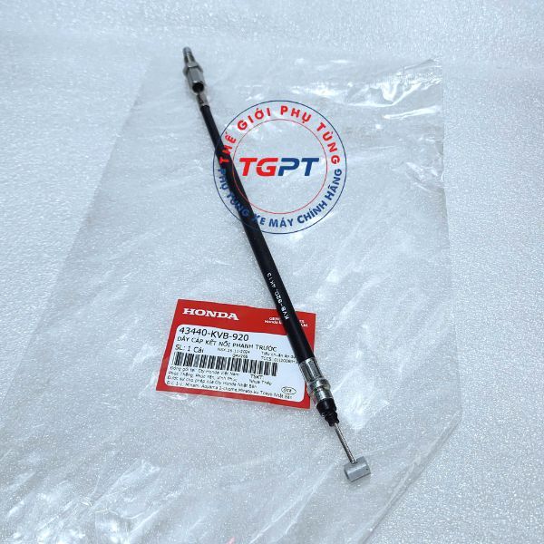 Dây cáp kết nối phanh trước, Dây trợ lực thắng trước Air Blade 110, Click 110 /43440-KVB-920