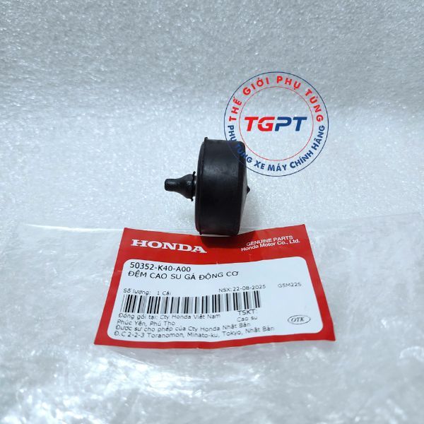 Đệm cao su gá động cơ, Cao su treo máy Vario 160, Air Blade 4Val 2022+, Click 160 /50352-K40-A00