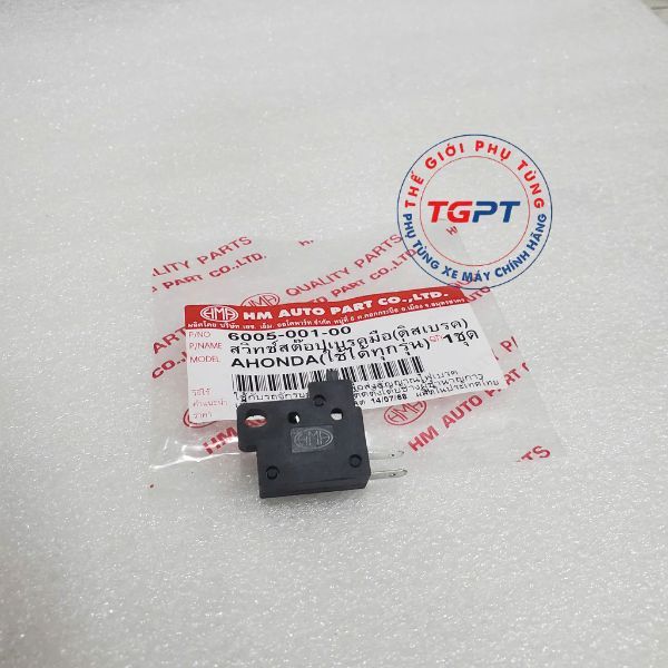 Công tắc đèn phanh đĩa trước, Stop đĩa phải Scoopy, PCX, Click dùng được nhiều dòng xe (HM) /6005-001-00
