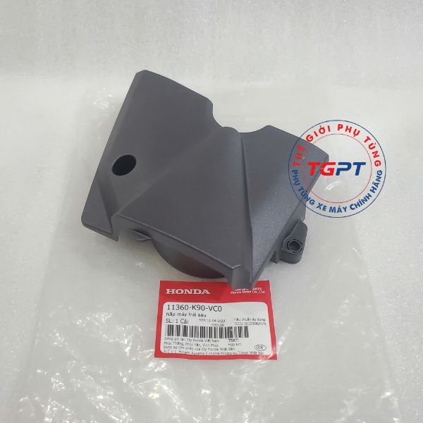 Nắp máy trái sau, nắp cá, đuôi cá RSX 110 đen mờ (2020-2023) - 11360-K90-VC0