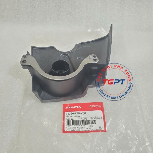 Nắp máy trái sau, nắp cá, đuôi cá RSX 110 đen mờ (2020-2023) - 11360-K90-VC0
