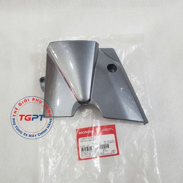 Nắp máy trái sau, nắp cá, đuôi cá Wave S110 xám (2009-2013) - 11360-KWW-B20