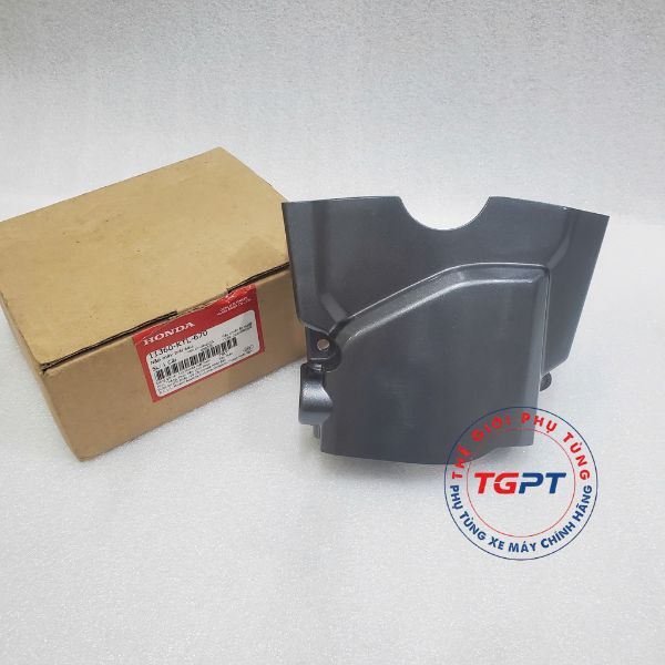 Nắp máy trái sau, nắp cá, đuôi cá Wave S100 xám (2006-2008) - 11360-KTL-670