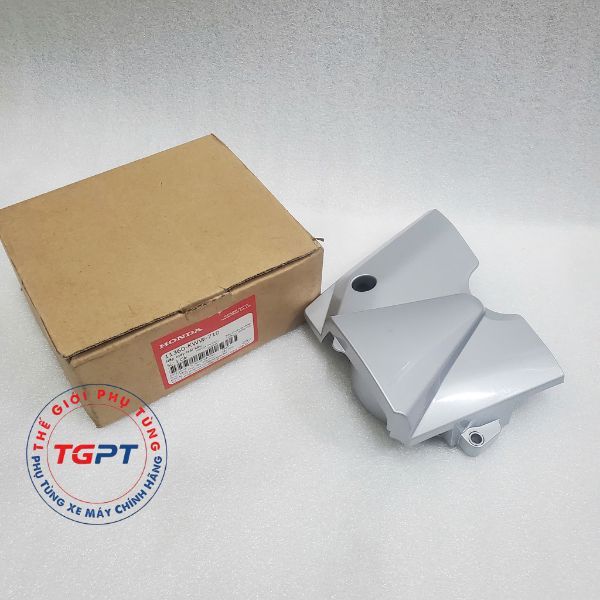 Nắp máy trái sau, nắp cá, đuôi cá Wave RS 110 bạc (2009-2011) - 11360-KWW-710