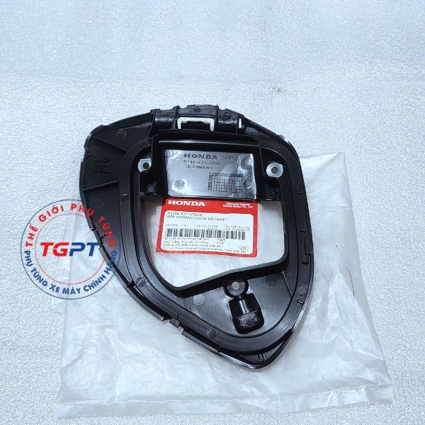 Nắp khoang chứa đồ, Khung hộp đựng đồ Lead 125 4Val 2025+ đen - 81160-K2T-V30ZB