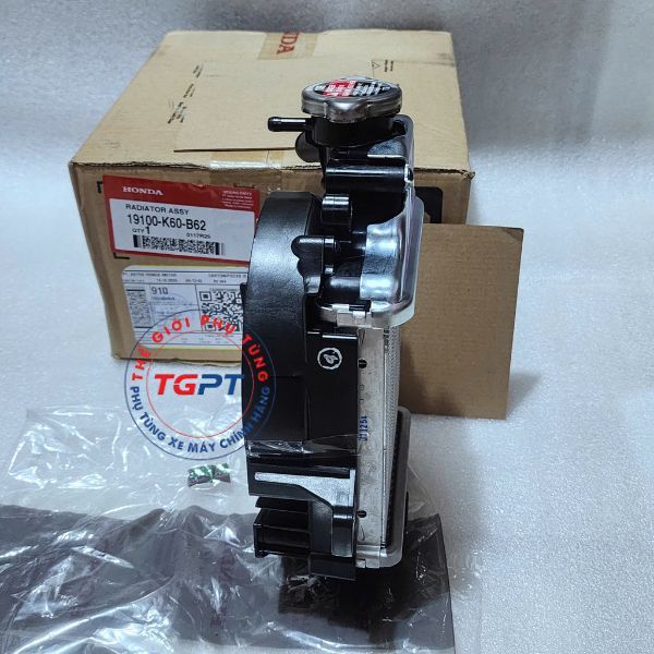 Bộ két tản nhiệt, Két nước Vario 125 nắp sắt (2023-2025) - 19100-K60-B62