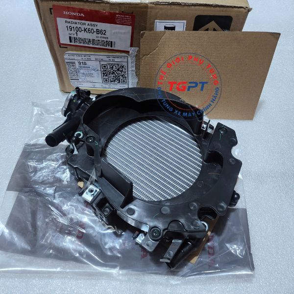 Bộ két tản nhiệt, Két nước Vario 125 nắp sắt (2023-2025) - 19100-K60-B62