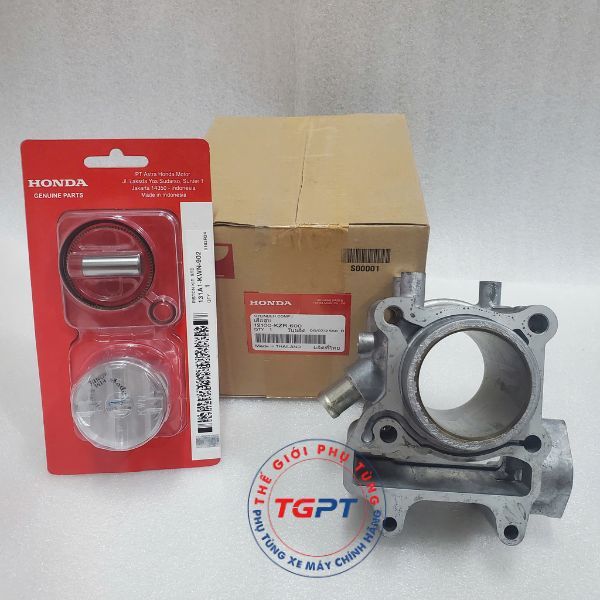 Bộ nòng piston bạc Vario 125, AB (2013-2021) - 1210A-KZR-600/ 131A1-KWN-902/ 12100-KZR-600