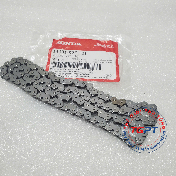 Xích cam (92 mắt), Sên cam AB 125, Vario 125-150 /14401K97T01