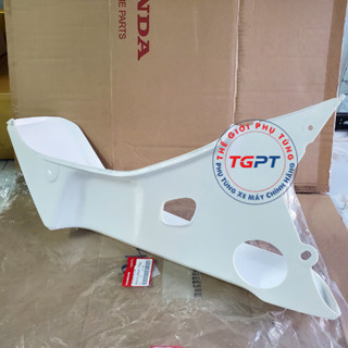 Yếm bửng, Cặp bửng xe Dream lùn trắng /64301-GN5-730ZA/ 64302-GBG-T00ZA