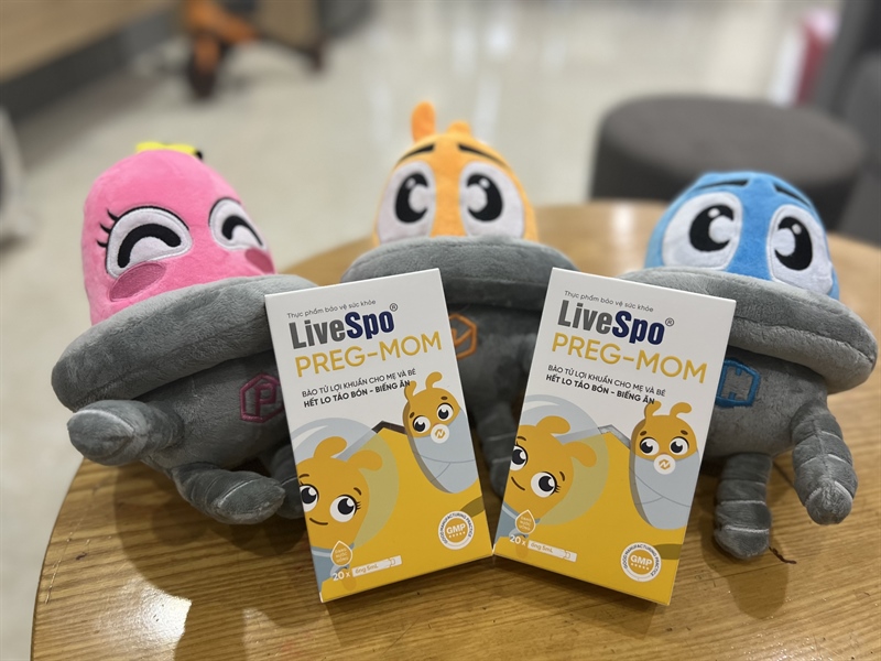 LiveSpo Pregmom giảm táo bón, biếng ăn hộp 20 ống x5ml(2Y+)(M9)