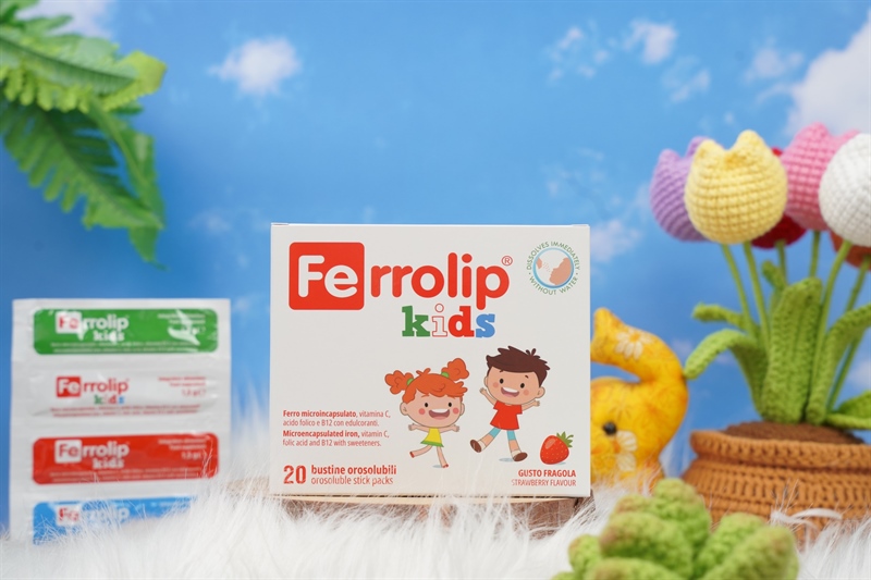Bổ sung sắt Ferrolip Kids 30g (1Y+)