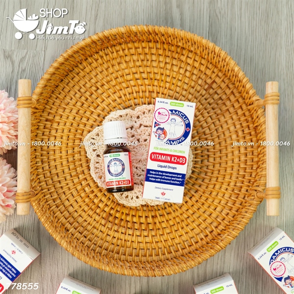 Vitamin K2+D3 BioAmicus 10ml (0M+)