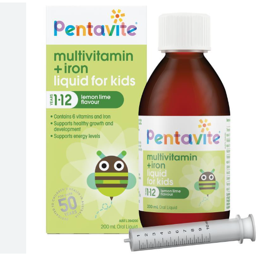 Vitamin tổng hợp pentavite Gold cho bé 200ml (1Y+) - MP