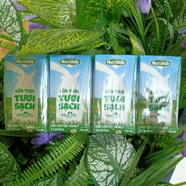 Lốc sữa tươi Nutimilk 4x110ml ít đường(1Y+) 18935049020391