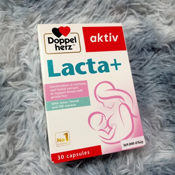 Viên lợi sữa Doppel Herz Lacta+ 30 viên