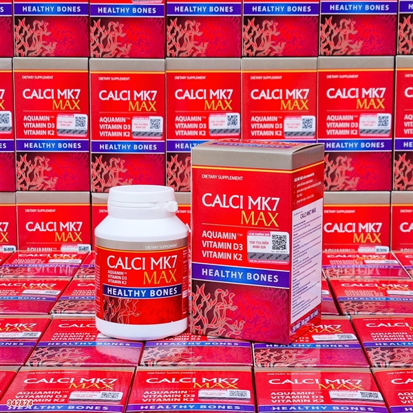 Viên uống Calci MK7 Max 60 viên (6Y+)