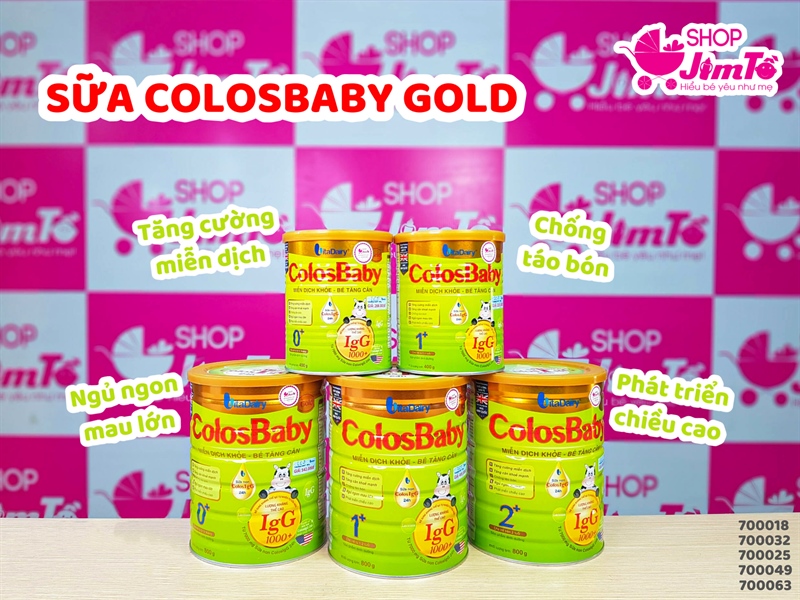 Sữa ColosBaby Gold 0+ 400g (N)