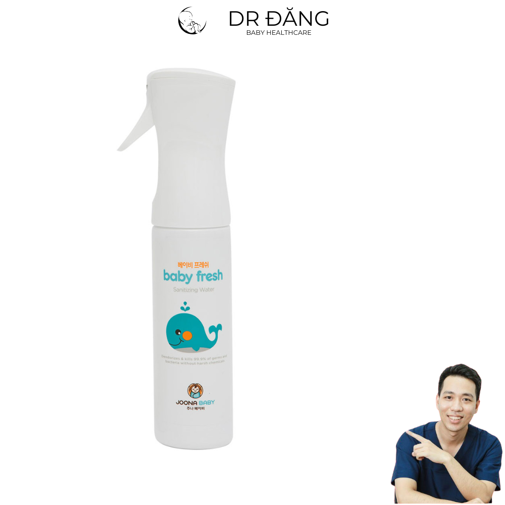 Xịt diệt khuẩn khử mùi Joona Baby Fresh 300ml (0M+) - 4T - Thùng 12