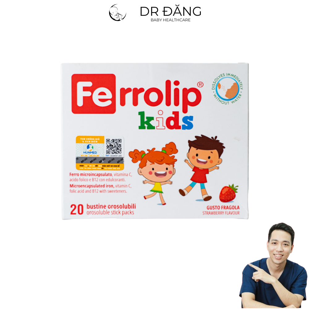 Bổ sung sắt Ferrolip Kids 30g (1Y+)