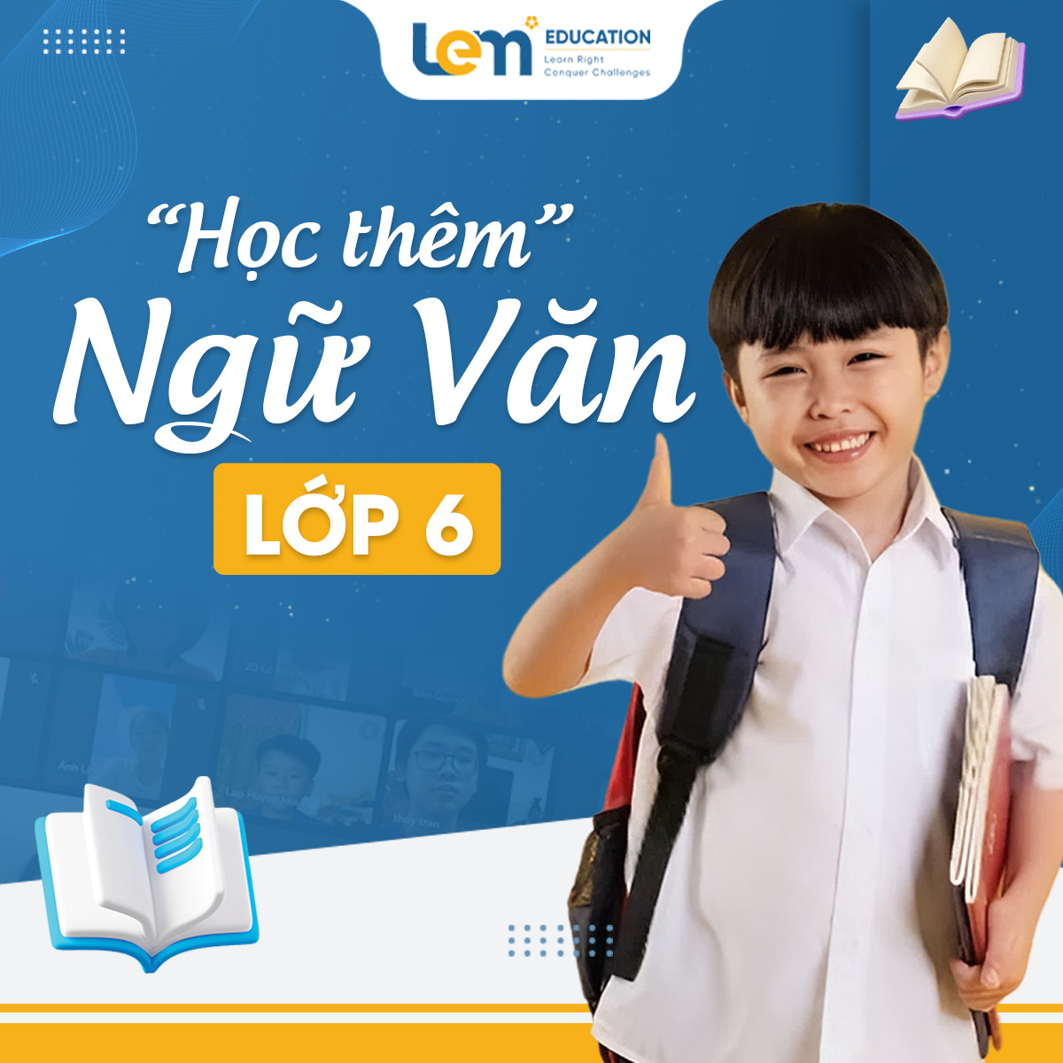 Học thêm ngữ văn lớp 6 – Giúp con yêu văn từ bước đầu tiên