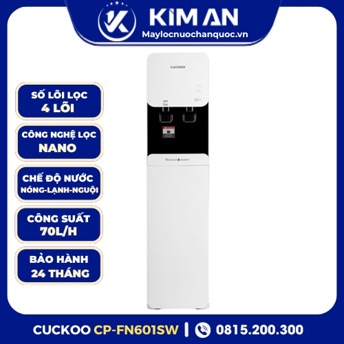 Máy Lọc Nước Cuckoo Nóng Lạnh Nano CP-FN601SW
