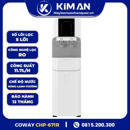 Máy Lọc Nước Coway Nóng - Lạnh - Thường CHP-671R