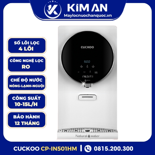 Máy Lọc Nước Cuckoo Để Bàn Nóng Lạnh Nano CP-IN501HM