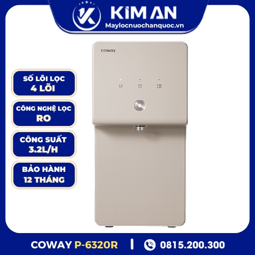 Máy Lọc Nước Coway Để Bàn P-6320R