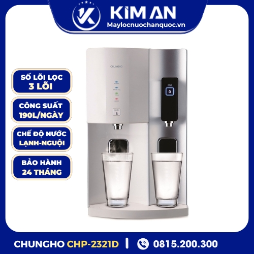 Máy Lọc Nước Lạnh Nguội Để Bàn ChungHo TINY 300 UV CHP-2321D