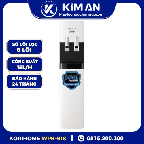 Máy Lọc Nước Korihome WPK-918 Nóng Lạnh