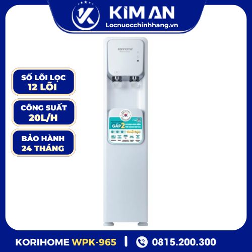 Máy Lọc Và Làm Nóng Lạnh Nước Korihome WPK-965