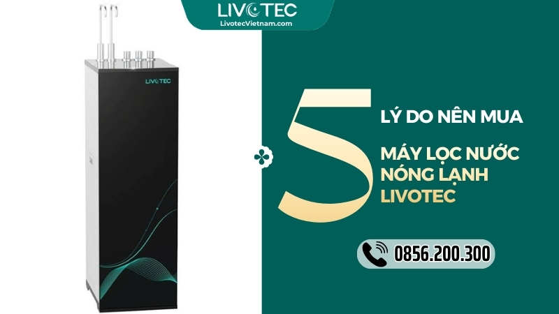 Top 5 lý do nên mua máy lọc nước Livotec cho gia đình, văn phòng