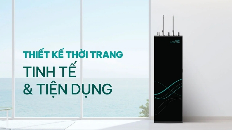 Livotec cải tiến thiết kế gọn nhẹ, tăng tính thẩm mỹ cho không gian gia đình, văn phòng