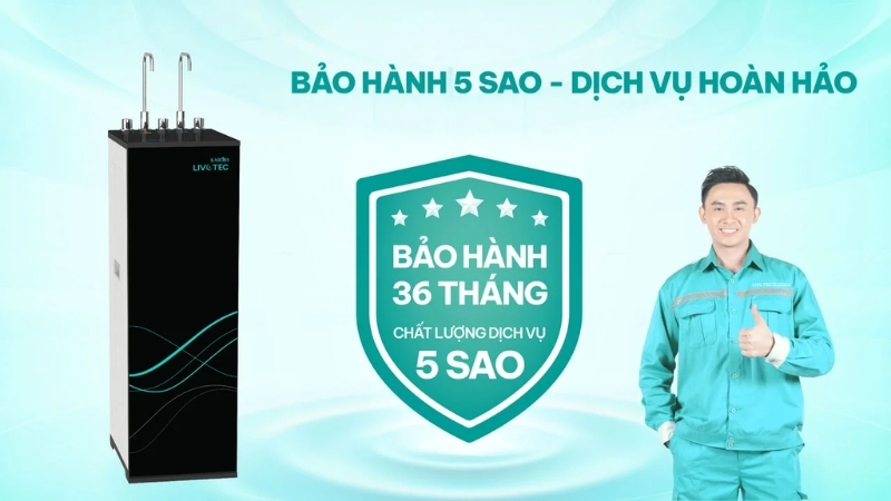 Dịch vụ bảo hành cao nhất trên thị trường với 36 tháng và đội ngũ kỹ thuật dày dặn kinh nghiệm