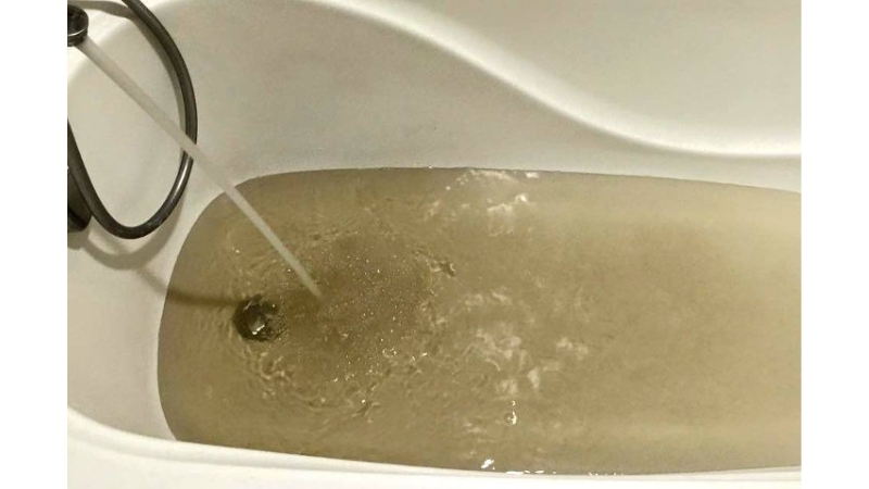 Nước nhiễm mangan